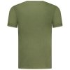 Aeronautica Militare t-shirt męski koszulka khaki okrągły crew-neck